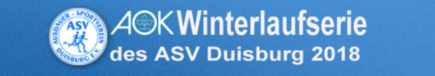 AOK Winterlaufserie des ASV Duisburg